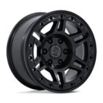 Statusfälgar BR039 VANGUARD MATTE BLACK 8.5x17 jako: 6x139,7 et: 25