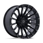 Statusfälgar FC889 BLADE GLOSS BLACK MILLED 9x22 jako: 6x135/139,7 et: 20