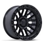 Statusfälgar FC890 RAIL MATTE BLACK W/ GLOSS BLACK LIP 9x17 jako: 6x139,7 et: -12