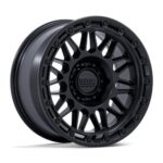 Statusfälgar KM555 ATTACK MATTE BLACK 8.5x17 jako: 6x114,3 et: 25