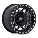 Statusfälgar KS241 TORX UTV BEADLOCK GLOSS BLACK MILLED 8x15 jako: 4x137 et: 0