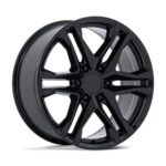 Statusfälgar PR238 GLOSS BLACK 9x20 jako: 6x139,7 et: 24
