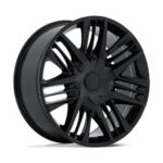 Statusfälgar PR239 GLOSS BLACK 9x20 jako: 6x139,7 et: 24