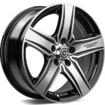 Statusfälgar GTR Sports 1 Black Front Polished 6.5x15 jako: 5x112 et: 38