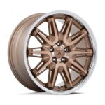 Statusfälgar AB047 IMPERATOR BRONZE MACHINED W/ STAINLESS STEEL 10.5x20 jako: 5x114,3 et: 40