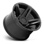 Statusfälgar D763 SFJ MATTE BLACK 9x20 jako: 6x135/139,7 et: 1