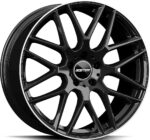 GMP Berghem Black Diam Lip 8x18 jako: 5x112 et: 35