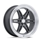 Statusfälgar AR953 GROOVE 6 DRAG ANTHRACITE W/ DIAMOND CUT LIP 10x17 jako: 6x135 et: 38