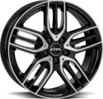 RIAL M14 Diam Black Pol 7.5x18 jako: 5x112 et: 52