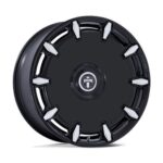 Statusfälgar DC271 CHEEF GLOSS BLACK MILLED 10x24 jako: 6x135/139,7 et: 18