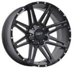 Statusfälgar D88 Flatblack milled rivets 8.5x20 jako: 5x110/120 et: 35