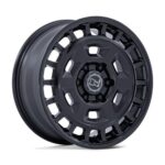 Statusfälgar BR405 ROVER MATTE BLACK W/ GLOSS BLACK LIP 8x17 jako: 6x130 et: 32
