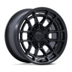 Statusfälgar KM732 ARCHER MATTE BLACK 8.5x17 jako: 6x135 et: 25