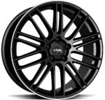RIAL Kibo Diam Black Lip Pol 8x18 jako: 5x112 et: 48