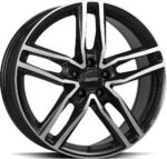 ALUTEC Ikenu Diam Black Pol 8x19 jako: 5x112 et: 38