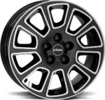 RIAL Transporter 2 Diam Black Pol 7x17 jako: 5x118 et: 68