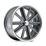 Statusfälgar VN407 COBRA TWO-PIECE MAG GRAY CENTER POLISHED BAR 7x17 jako: 5x114,3 et: 0