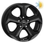 Statusfälgar XENOS Matt Black 7x17 jako: 5x120 et: 50