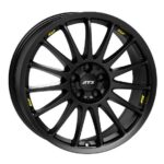 Statusfälgar STREETRALLYE Matt Black 7x17 jako: 4x100 et: 45
