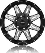 Statusfälgar GRABBER Gloss Black Polished 8x17 jako: 6x139,7 et: 25