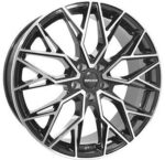 Statusfälgar GP15 Black Polished 8x18 jako: 5x114,3 et: 40
