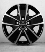 Statusfälgar CWG Gloss Black Polished 6x16 jako: 5x118 et: 68