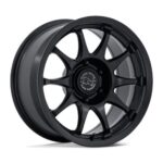 Statusfälgar BR038 RONIN MATTE BLACK 8.5x17 jako: 6x114,3 et: 25