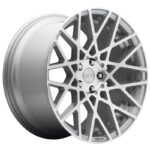 Statusfälgar RC110 GLOSS SILVER MACHINED 8.5x18 jako: 5x100 et: 35