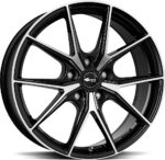 BROCK B40 Black Full Pol 10.5x19 jako: 5x120 et: 45