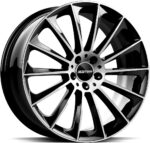 GMP Stellar Black Diam 7.5x17 jako: 5x112 et: 45