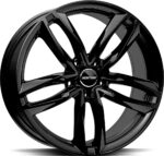 GMP Atom Gloss Black 7.5x17 jako: 5x112 et: 45