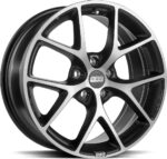 BBS SR Volc Grey Diam Cut 7.5x17 jako: 5x112 et: 35