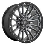 Statusfälgar D680 REBEL MATTE GUN METAL BLACK BEAD RING 9x18 jako: 5x127 et: 20