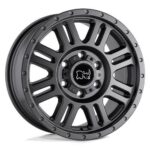 Statusfälgar YELLOWSTONE MATTE GUNMETAL 8x16 jako: 6x130 et: 38
