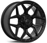 Statusfälgar D44 Flatblack 9.5x22 jako: 6x135/139,7 et: 15