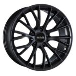 MAK Munchen Matt Black 8.5x19 jako: 5x120 et: 37
