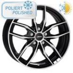 Statusfälgar BAVARIS Gloss Black Polished 8x18 jako: 5x112 et: 30