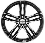 Statusfälgar RR8M Gloss Black Polished 8x18 jako: 5x112 et: 45