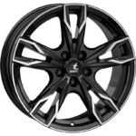Statusfälgar Gina Black Polished 8x18 jako: 5x120 et: 45