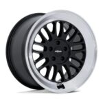 Statusfälgar RC214 SCP GLOSS BLACK W/ DIAMOND CUT LIP 9.5x19 jako: 5x112 et: 25