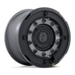 Statusfälgar BR027 ARX GUN BLACK W/ MATTE BLACK RING 8.5x17 jako: 8x170 et: 0