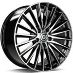 Statusfälgar Prestige Black Front Polished 8x18 jako: 5x112 et: 45