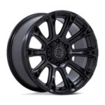 Statusfälgar BR020 DIAMONDBACK MATTE BLACK 9x17 jako: 6x139,7 et: 12