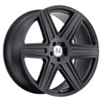 Statusfälgar ATLAS MATTE BLACK 8x16 jako: 6x130 et: 38