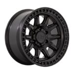 Statusfälgar CALICO MATTE BLACK 8.5x17 jako: 5x127 et: 34