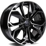 Statusfälgar Rewind Black Front Polished 6.5x15 jako: 4x100 et: 38