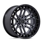 Statusfälgar FC874 CELSIUS MATTE GUNMETAL W/ MATTE BLACK LIP 9x17 jako: 6x139,7 et: 1