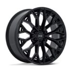 Statusfälgar PE006 P5E GLOSS BLACK 9.5x22 jako: 6x139,7 et: 25