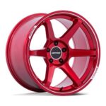 Statusfälgar MR160 BATTLE VI CHERRY RED METALLIC W/ MACHINED LI 8.5x18 jako: 5x114,3 et: 35