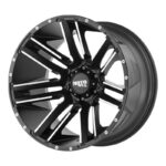 Statusfälgar MO978 Satin Black Machined 9x18 jako: 6x135 et: 18